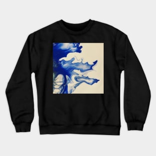 Flow | Fluid abstract artwork Crewneck Sweatshirt